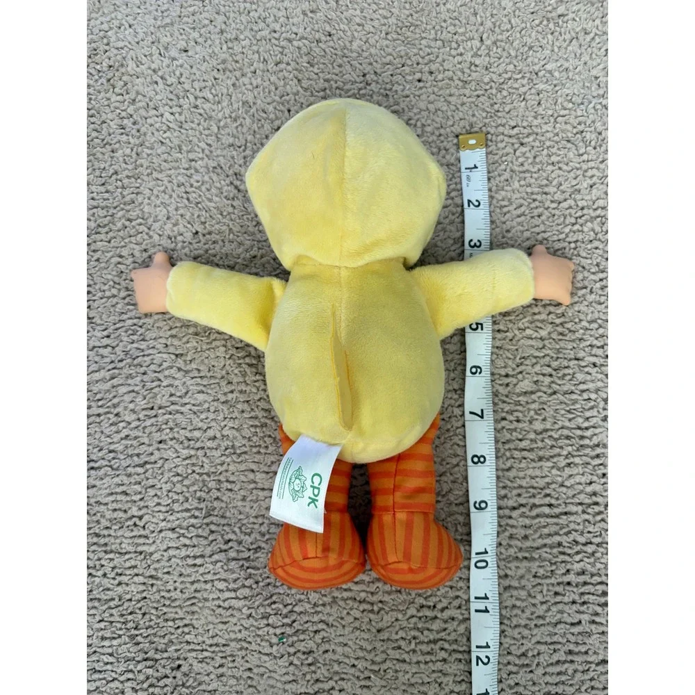 Cabbage Patch Kids Cuties Yellow Chick Plush Doll Green Eyes 9in CPK Doll